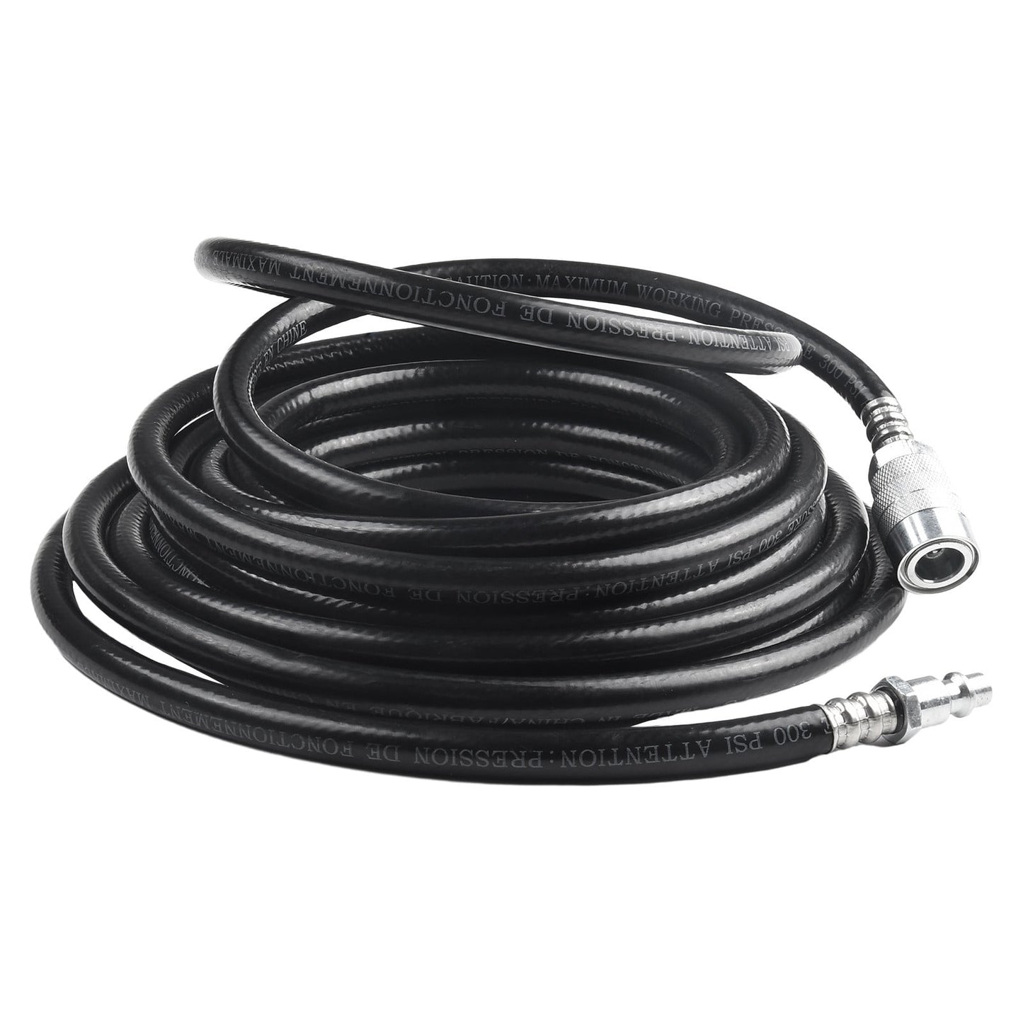 Air Compressor Hose 24.6Ft Pvc Pneumatic Accessories With Quick Connect Air Hose For Pneumatic Tools Air Compression Pumps Smile Home