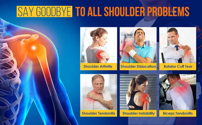 ThermaBrace™ Cordless Heated Shoulder Massager