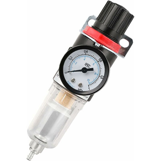 Compressed Air Oil Water Separator Tool Air Filter Trap Pressure Reducer With Gauge Pneumatic Regulator Lubricator For
