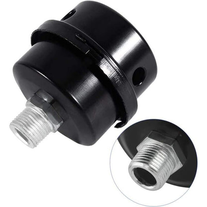 2 Pieces Air Filter Silencer, Air Compressor Filter Silencer, 3/8\" Air Compressor Filter 16.3mm