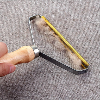 Lint & Fur Remover for Clothes, Silver - Effective Hair Removal Tool