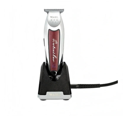 Wahl T-Wide Detailer Professional Cordless Finishing Trimmer 100 Minutes Battery Life Silver
