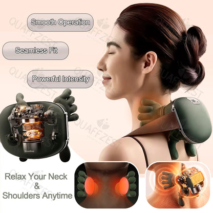 Bionic Finger Neck & Shoulder Massager with Heat