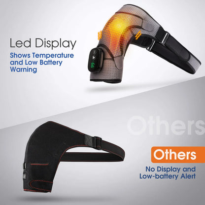 ThermaBrace™ Cordless Heated Shoulder Massager