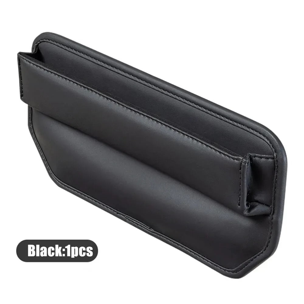 AutoDrop™ Universal Leather Car Seat Gap Organizer & Storage Pocket