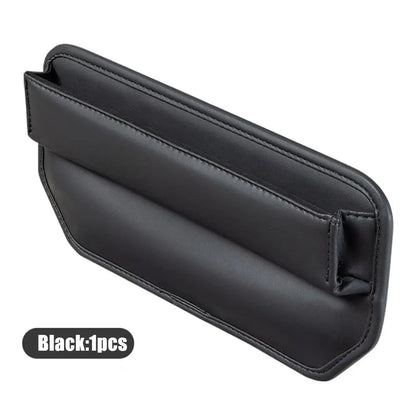 AutoDrop™ Universal Leather Car Seat Gap Organizer & Storage Pocket